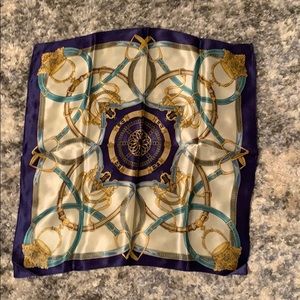 Beautiful printed 100% silk scarf